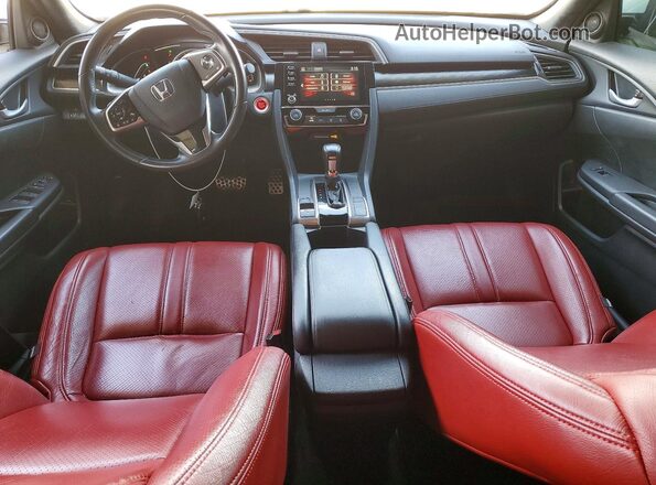 2HGFC2F87MH504736 2021 HONDA CIVIC White Vista del salpicadero