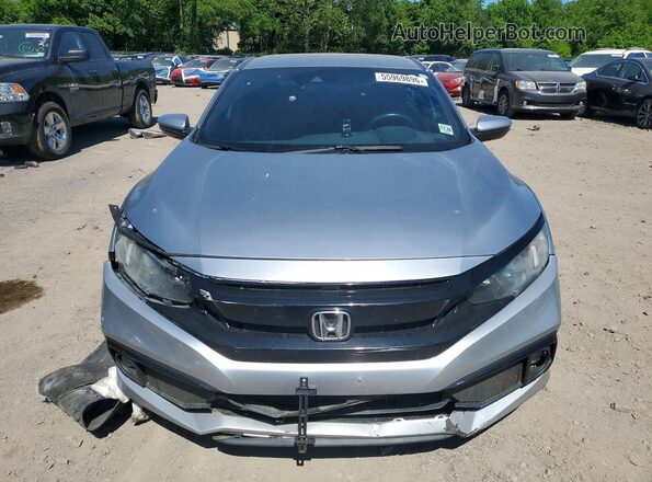 2HGFC2F87MH506907 2021 HONDA CIVIC Silver Front view