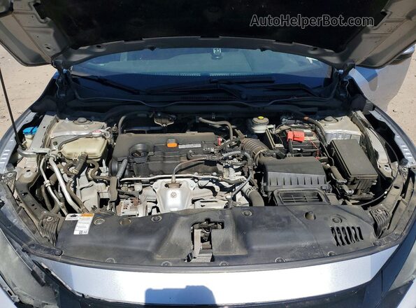 2HGFC2F87MH506907 2021 HONDA CIVIC Silver Rear interior view