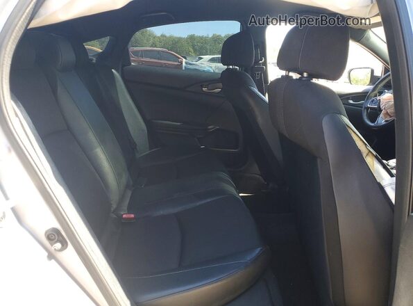 2HGFC2F87MH506907 2021 HONDA CIVIC Silver Rear seats view