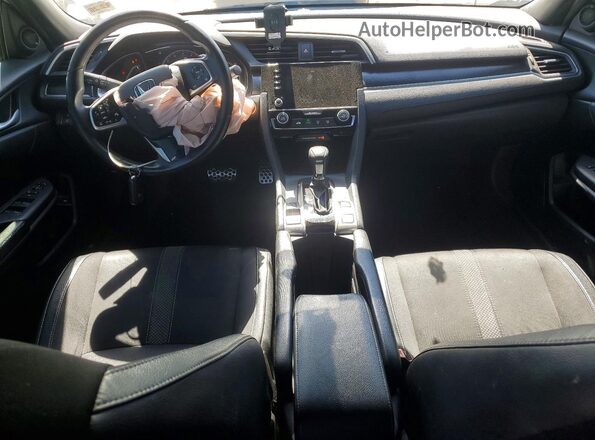 2HGFC2F87MH506907 2021 HONDA CIVIC Silver Dashboard view