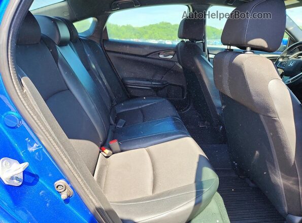 2HGFC2F87MH518636 2021 HONDA CIVIC Blue Widok tylnych siedzeń