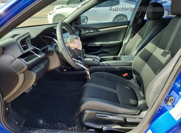 2HGFC2F87MH521293 2021 HONDA CIVIC Blue წინა სალონის ხედი