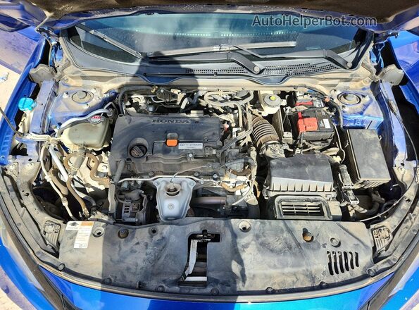2HGFC2F87MH521293 2021 HONDA CIVIC Blue უკანა სალონის ხედი