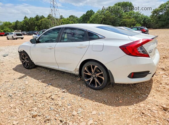 2HGFC2F87MH522119 2021 HONDA CIVIC White Задня ліва чверть