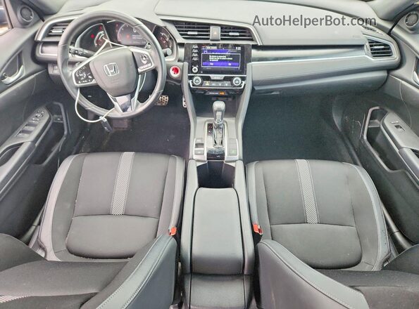 2HGFC2F87MH535761 2021 HONDA CIVIC Черный Вид панели приборов
