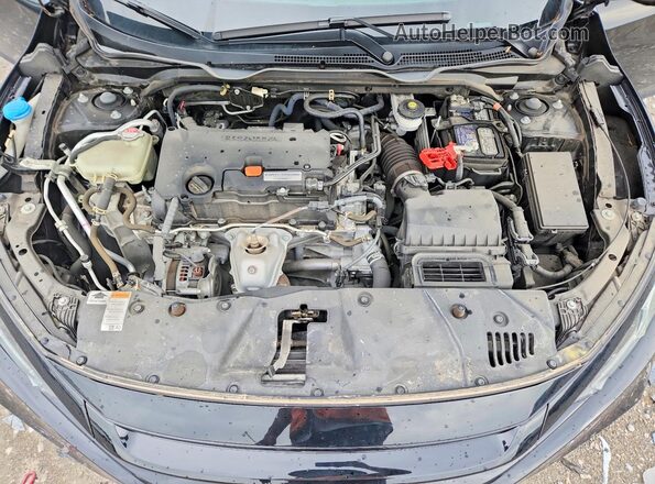 2HGFC2F87MH535761 2021 HONDA CIVIC Черный Вид задней части салона