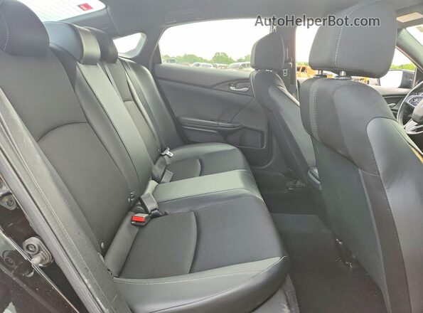 2HGFC2F87MH535761 2021 HONDA CIVIC Черный Вид задних сидений