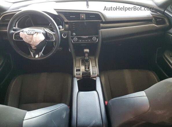 2HGFC2F87MH540314 2021 HONDA CIVIC Red Widok deski rozdzielczej