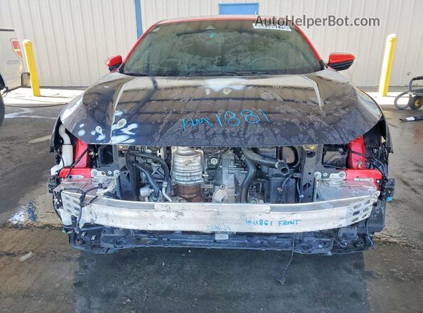 2HGFC2F87MH540314 2021 HONDA CIVIC Red Widok z przodu
