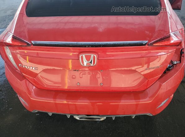 2HGFC2F87MH540314 2021 HONDA CIVIC Red 