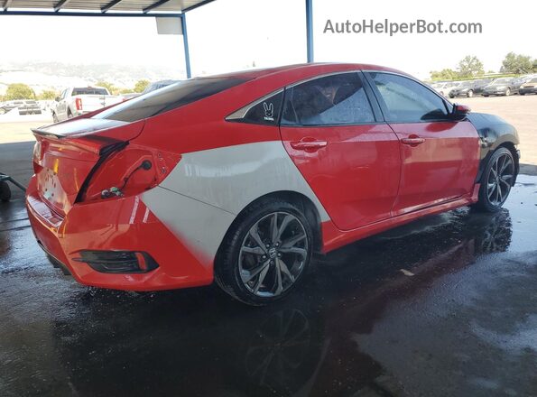 2HGFC2F87MH540314 2021 HONDA CIVIC Red 