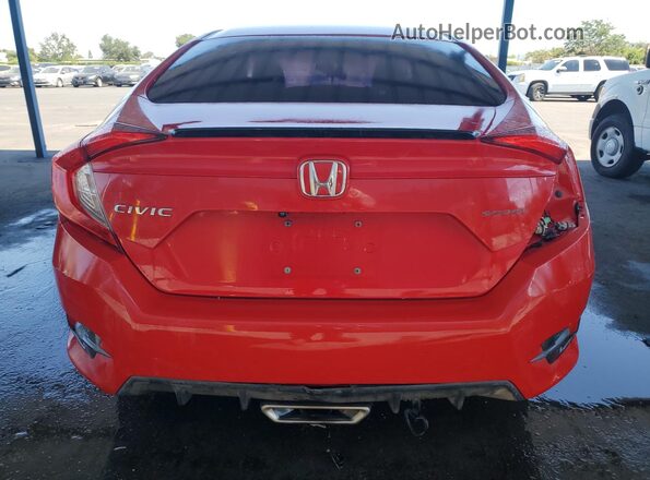 2HGFC2F87MH540314 2021 HONDA CIVIC Red 