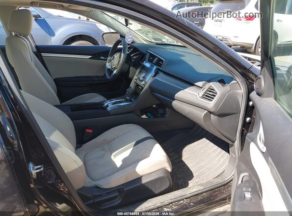 2HGFC2F88GH503177 2016 HONDA CIVIC Black Front interior view