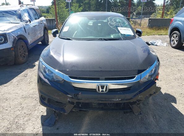 2HGFC2F88GH503177 2016 HONDA CIVIC Black Rear interior view
