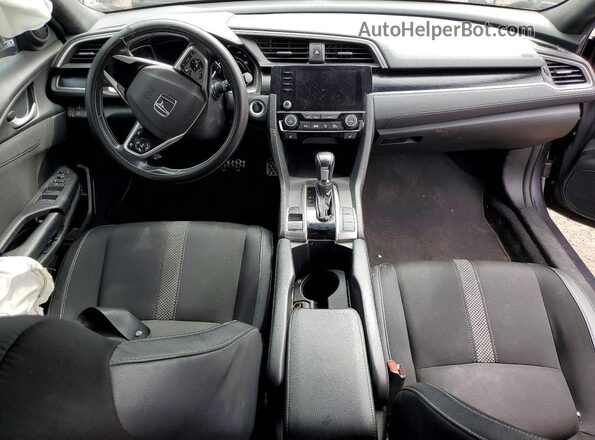 2HGFC2F88KH022614 2019 HONDA CIVIC Gray Vista del salpicadero