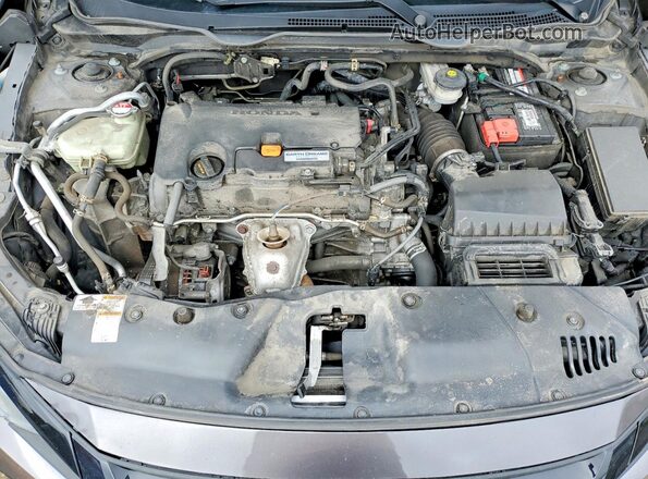 2HGFC2F88KH022614 2019 HONDA CIVIC Gray Vista interior trasera