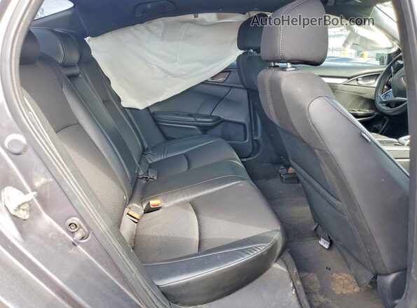 2HGFC2F88KH022614 2019 HONDA CIVIC Gray Vista de los asientos traseros
