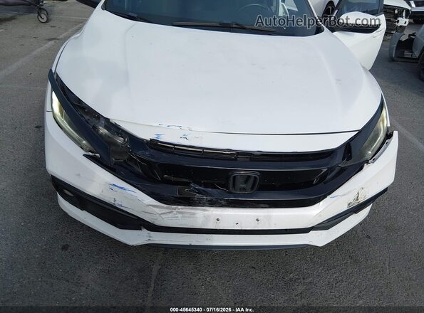 2HGFC2F88KH547589 2019 HONDA CIVIC White Vista frontal