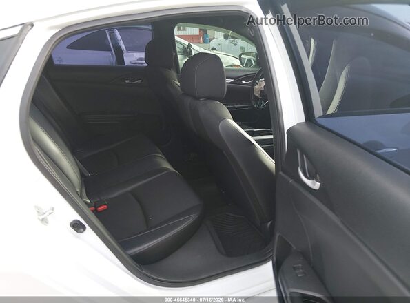 2HGFC2F88KH547589 2019 HONDA CIVIC White Vista de la etiqueta del VIN