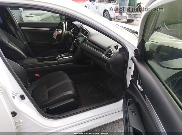 2HGFC2F88KH547589 2019 HONDA CIVIC White Vista interior delantera