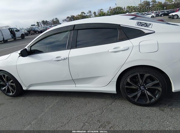 2HGFC2F88KH547589 2019 HONDA CIVIC White Vista interior de 360 grados