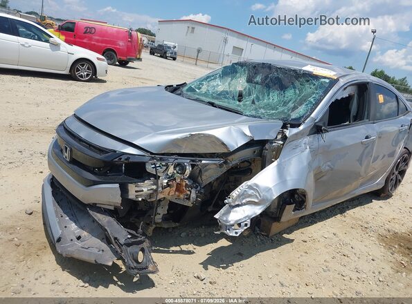 2HGFC2F88LH531460 2020 HONDA CIVIC Silver Front view
