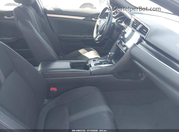 2HGFC2F88LH535184 2020 HONDA CIVIC Белый Вид салона спереди