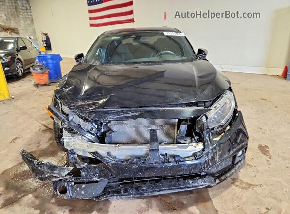 2HGFC2F88LH545603 2020 HONDA CIVIC Черный Вид спереди