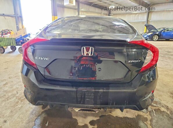 2HGFC2F88LH545603 2020 HONDA CIVIC Черный Вид сзади
