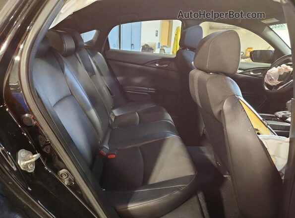 2HGFC2F88LH545603 2020 HONDA CIVIC Черный Вид задних сидений