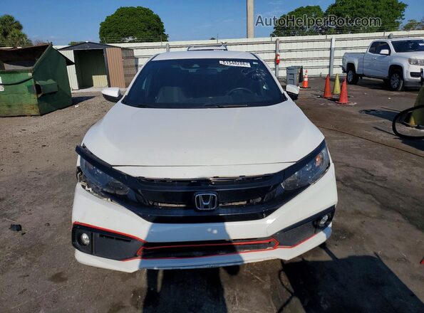 2HGFC2F88LH564703 2020 HONDA CIVIC White Front view