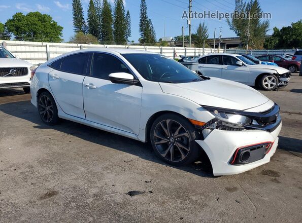 2HGFC2F88LH564703 2020 HONDA CIVIC White Front right
