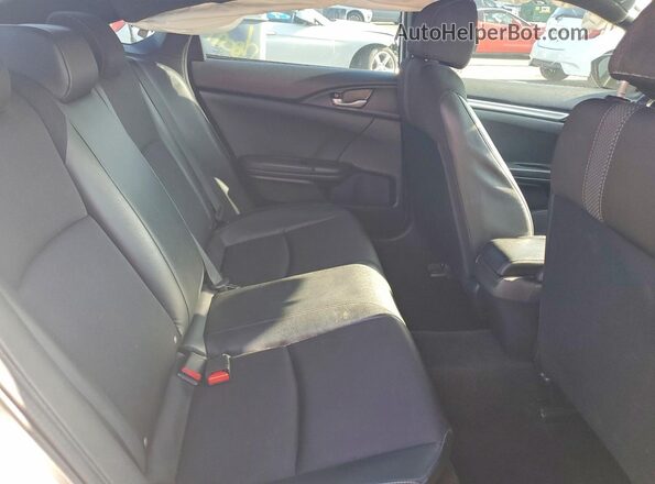 2HGFC2F88LH564703 2020 HONDA CIVIC White Rear seats view