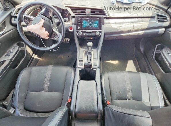 2HGFC2F88LH584479 2020 HONDA CIVIC Blue წინა პანელის ხედი