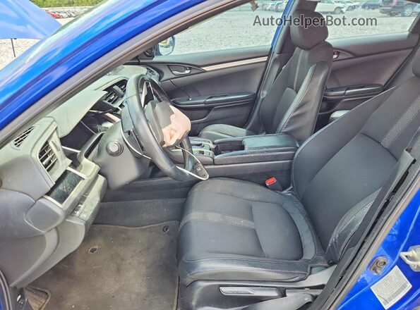 2HGFC2F88LH584479 2020 HONDA CIVIC Blue წინა სალონის ხედი