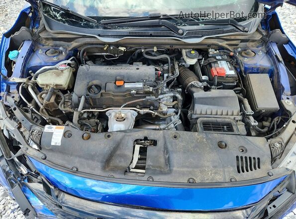 2HGFC2F88LH584479 2020 HONDA CIVIC Blue უკანა სალონის ხედი