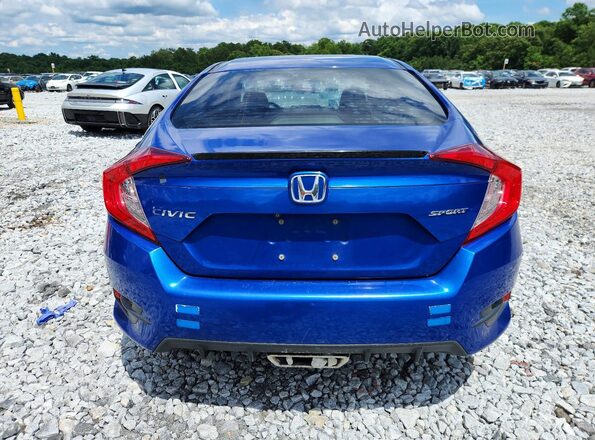 2HGFC2F88LH584479 2020 HONDA CIVIC Blue უკანა ხედი