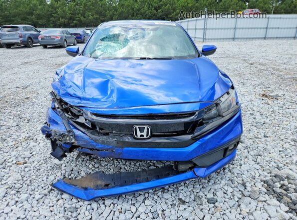 2HGFC2F88LH584479 2020 HONDA CIVIC Blue წინა ხედი
