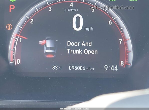 2HGFC2F88LH594123 2020 HONDA CIVIC Gray 
