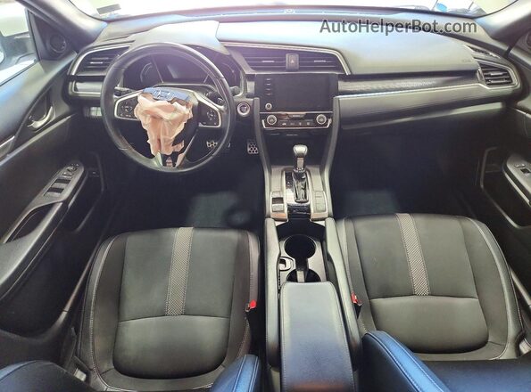 2HGFC2F88MH507239 2021 HONDA CIVIC Белый Вид панели приборов
