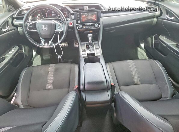 2HGFC2F88MH514482 2021 HONDA CIVIC Silver Vista del salpicadero