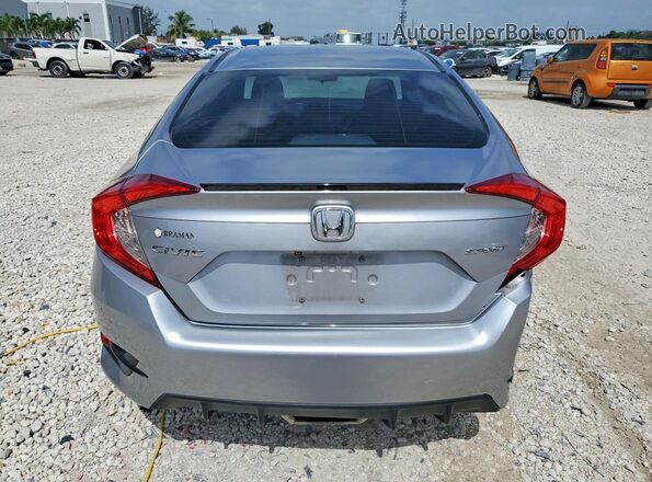 2HGFC2F88MH514482 2021 HONDA CIVIC Silver Vista trasera