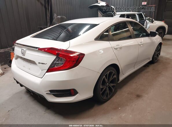 2HGFC2F88MH531752 2021 HONDA CIVIC White Trasero derecho