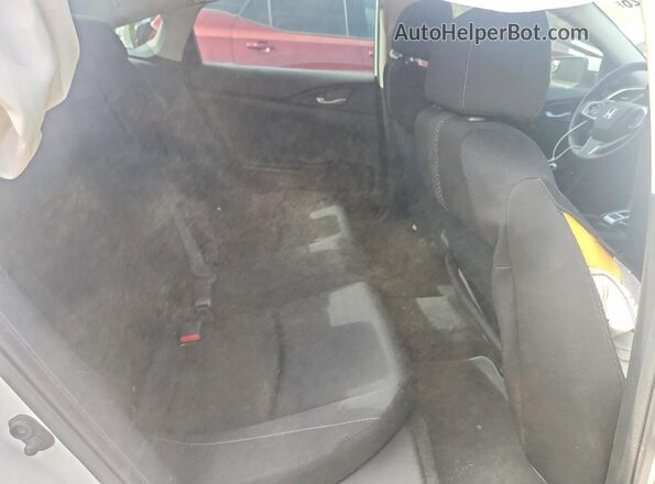 2HGFC2F89HH019715 2017 HONDA CIVIC Белый Вид задних сидений