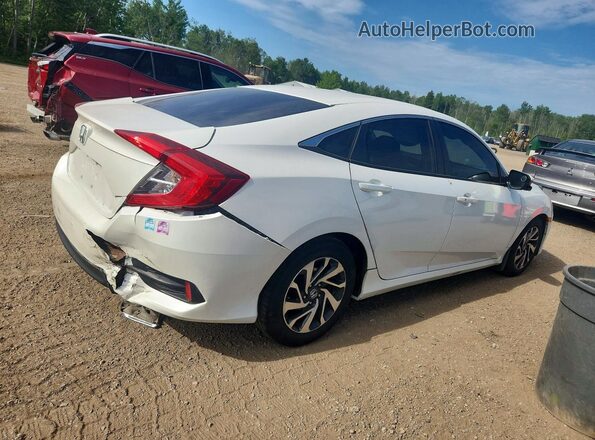 2HGFC2F89HH019715 2017 HONDA CIVIC Белый Задняя правая четверть