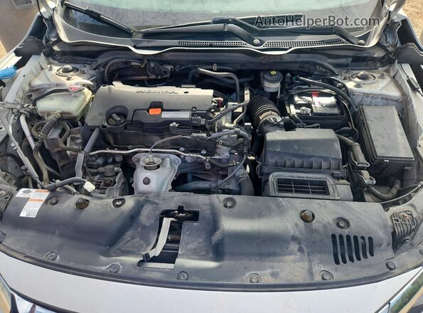 2HGFC2F89HH019715 2017 HONDA CIVIC Белый Вид задней части салона