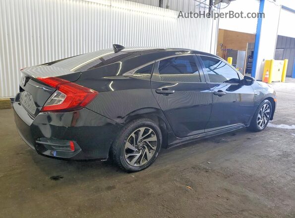 2HGFC2F89JH536681 2018 HONDA CIVIC Black უკანა მარჯვენა