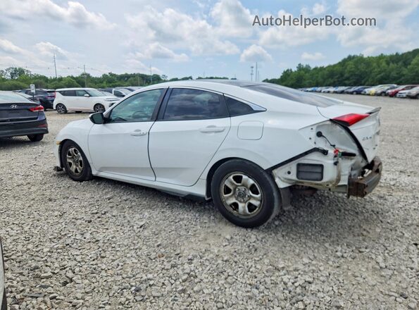 2HGFC2F89KH527545 2019 HONDA CIVIC White Tył lewy