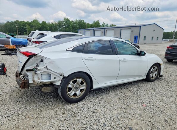2HGFC2F89KH527545 2019 HONDA CIVIC White Tył prawy